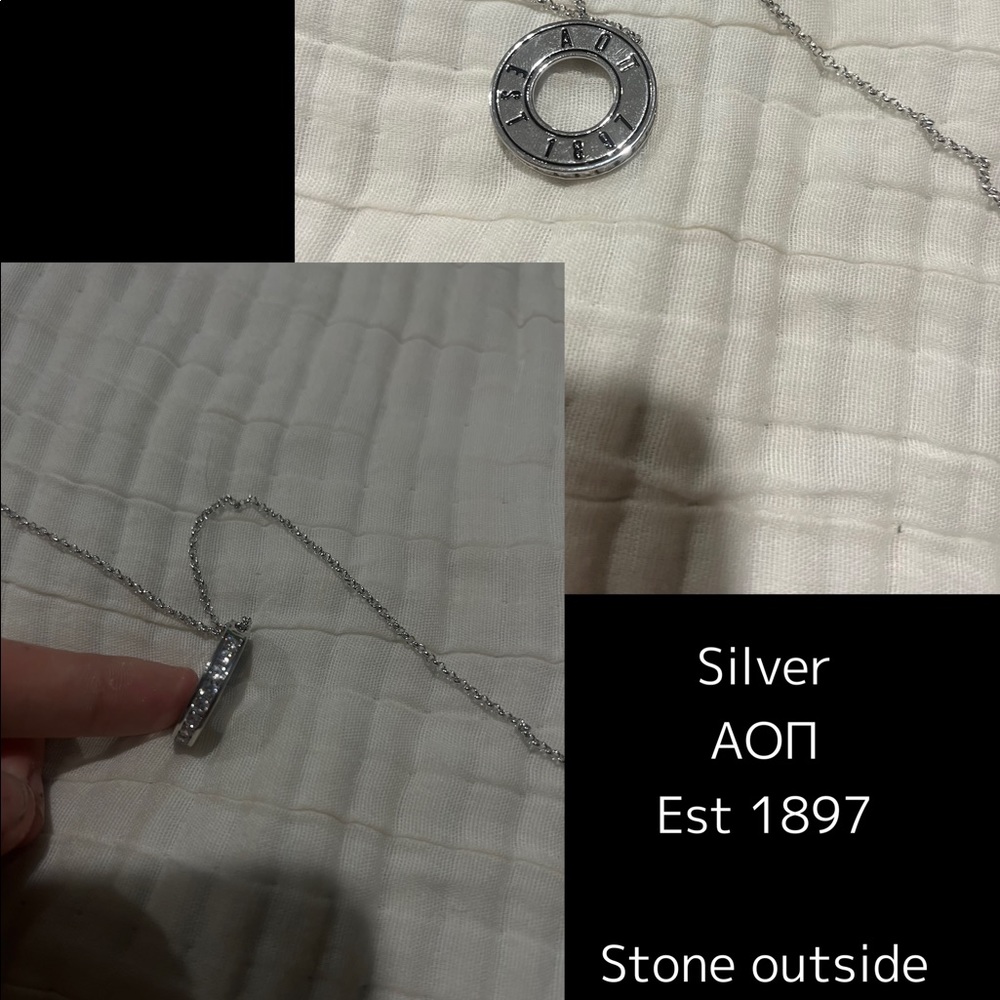 Aoii alpha omicron pi necklace